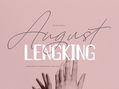 August and Lengking Font Duo