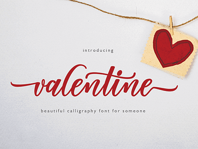 Valentine Lovely Font