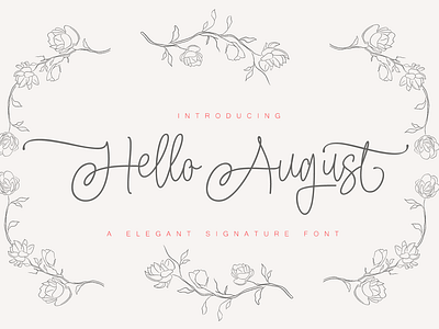 Hello August