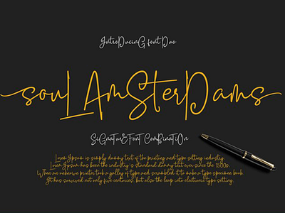 Soul Amsterdams Font Duo