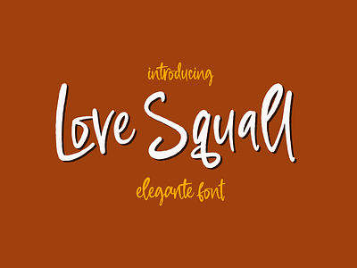 Love Squall + Swash (IntroSale)