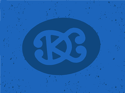 DK Monogram blues d dk k logo monogram stamp woodworking