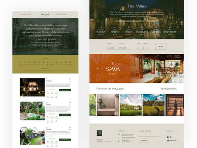 Paripadi Private Villas and Sanctuary bali branding design hotel booking ui ux web design web development website