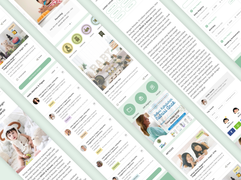 The Urban Mama Blog theurbanmama mama blog interaction design ux ui
