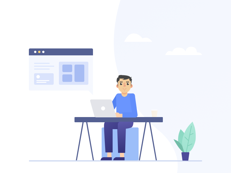 Illustration as brand identity and more informative for UI design illustration personalbranding ux ui
