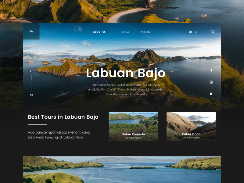 #Exploration Adventure Tourism Blog interaction blog animation ui