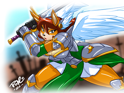 Valkyrie Maxine by ShoNUFF44 Colors by UStudios