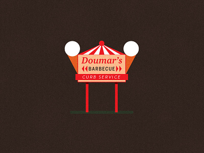 Doumar's bbq diner food norfolk sign virginia