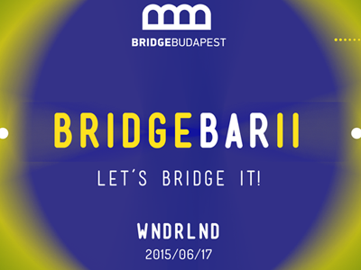 Bridge Bar 2 event design event promotion graphic design