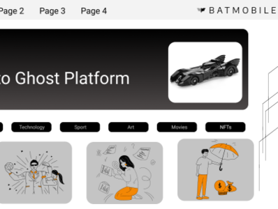 Ghost Blog Theme BatMobile