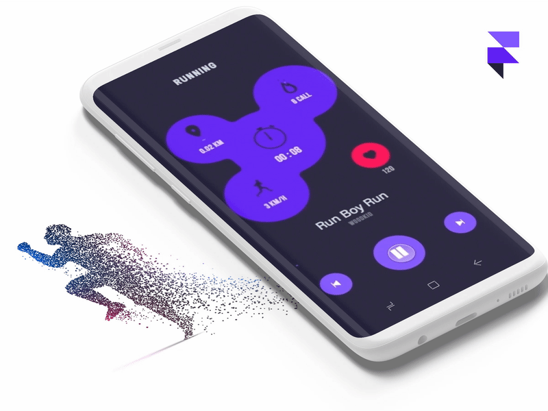 Music runner app