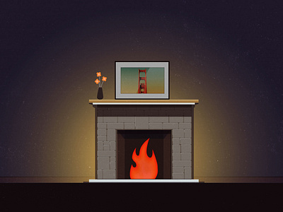 DYOF(draw your own fireplace) - 2