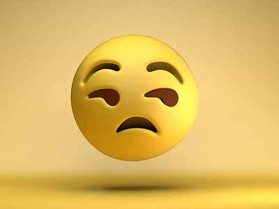 That face you make...-_- --- 3d art c4d design emoji emojis