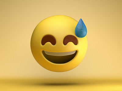 That face you make... 3d art c4d c4dart c4dfordesigners design emoji emojis illustration