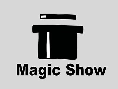 Magic Show Logo adobe photoshop art artist artwork graphic design illustration logo typography vector