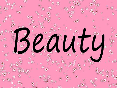Beauty Poster adobe photoshop art artist artwork clip studio paint graphic design illustration poster typography wallpaper