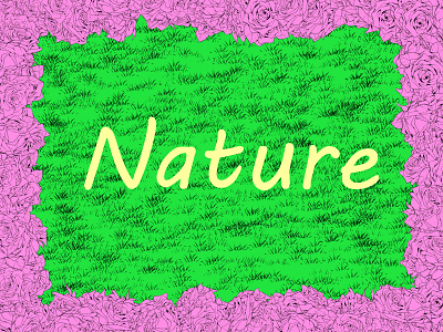 Nature adobe photoshop art artist artwork clip studio paint design graphic design illustration logo nature typography