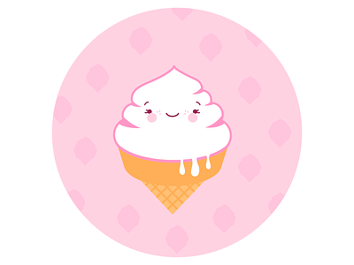 Ice Ice baby 🍦 @marux animation baby branding design designer hire ice ice cream icecream icon identity illustration logo minimal pink strawberry ui vanilla vector