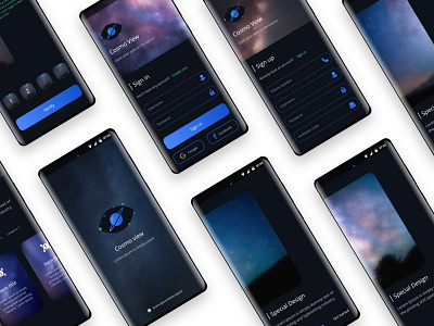 Cosmo View | Part 1 app design ui ux