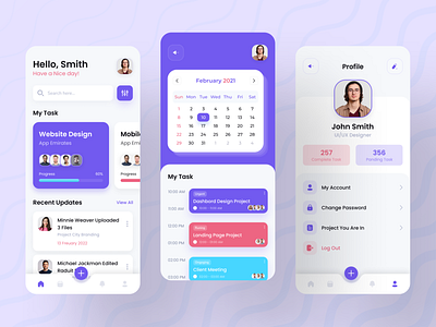 Task Management App Design by Solution Flows™ on Dribbble