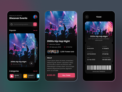 Event Booking App Design