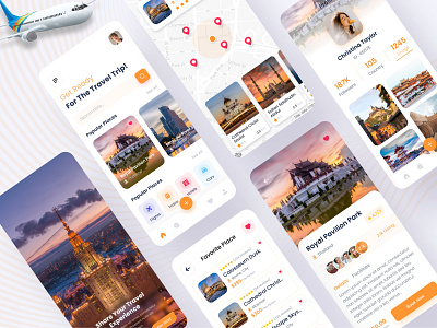 Tour & Traveling App Design