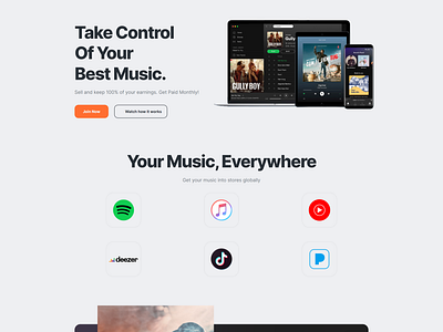 Music Streaming site