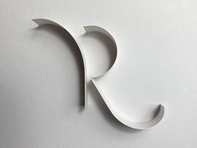 R design illustration letter paper