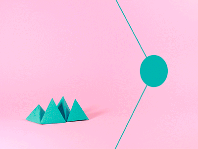Triangle Zip animation gif motion stopmotion triangle