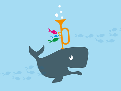 Whale trumpet