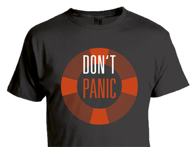 Panic panic shirt words