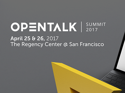 3D Opentalk Summit 2017 3d opentalk promotion shapes talkdesk web