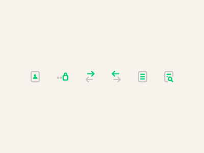 Fintech App — Icons icons pack ui elements