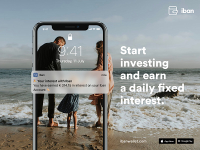 Iban Wallet - Daily fixed interest Ad.
