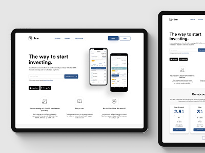 Iban Wallet - Homepage app branding design fintech homepage product ui ux website
