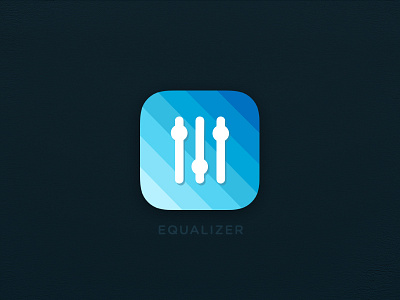 Equalizer app icon app band dailyui day5 eq equalizer icon ios music song