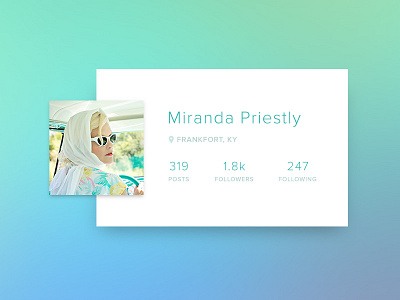 Profile Card