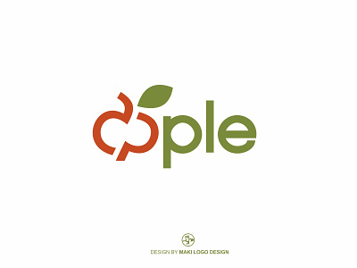 Apple Logo app apple applelogo creative dessert food fruit graphic design green healthy leaf logo organic tasty tree typography vegetarian vitamins