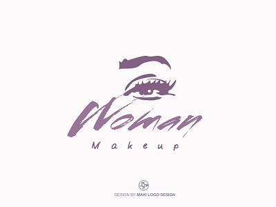 Woman Makeup Logo