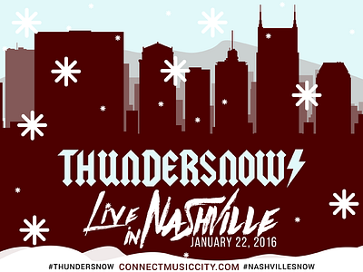 Thundersnow! Live in Nashville
