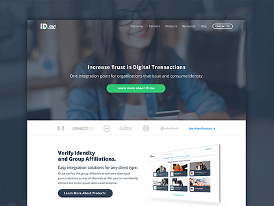 B2B landing page