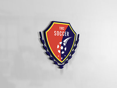 Football Club Logo | logofolio branding clean design flat graphic design illustrator league logo logos soccer sports vector