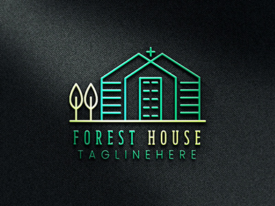 House Logo branding clean design flat graphic design illustrator logo logos logotype vector