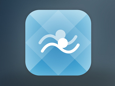 swimming tracker app app icon iphone swim