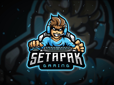 E-Sport Setapak Gaming Logo Design