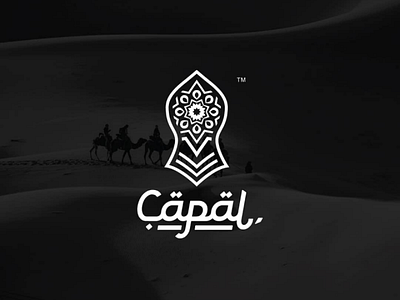 The Capal logo adobe design graphic graphicdesign illustrator islamic logo logodesign monogram muslim sandal typeface