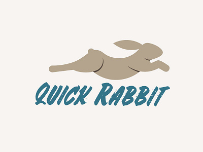 Quick Rabbit Logo Design