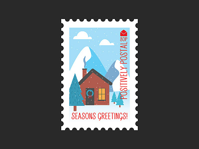 Christmas Postage Stamp 2