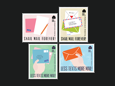 Postage Stamp Design illustration letters mail postage postage stamp postal postal service snail mail stamps vector vector art