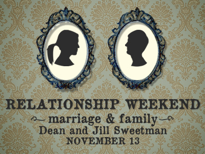 Relationship demasks flyer graphic marriage